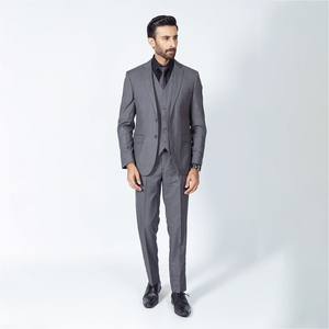 Trajes de Hombre de Tres Piezas de Color Sólido para Oficina, Tallas Grandes, Transpirables, Antiarrugas, Blazers para Boda, Gran Venta - Product Image 5