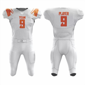 Uniformes Profesionales de Fútbol Americano Sublimados Digitalmente, Conjunto de Pantalones y Camiseta Transpirables para Equipos Deportivos de Flag Football, 100% Sublimados - Product Image 1