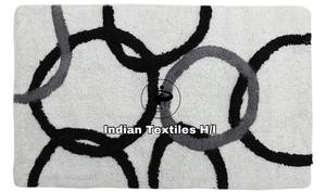 Tapis de bain touffetés en pur coton de luxe chaud tapis de sol de salle de bain Long Durable Assurance qualité prix de gros fabriqué à la machine ITHL - Product Image 2