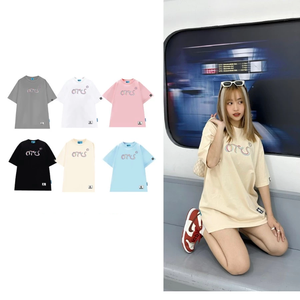 T-shirt unisexe surdimensionné à manches courtes en tissu gaufré respirant et écologique à séchage rapide, brodé, grandes tailles, fabrication ODM/OEM pour adolescents - Product Image 5