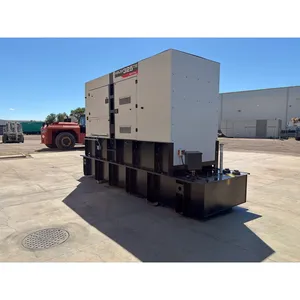 Groupe électrogène industriel diesel silencieux d'occasion 260 kW, sortie 480 V, groupe électrogène de secours commercial fermé HDR325JS6CA3S13DA - Product Image 1