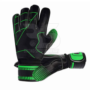 Gants de gardien de but en cuir et tissu, dernier design, couleur personnalisée, gants de gardien de but de football - Product Image 2