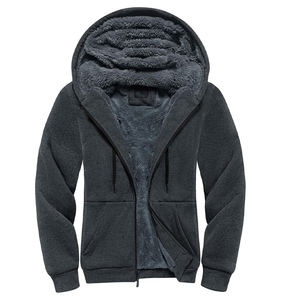 Latest Design New <b>Fur</b> Sherpa Lining Men's <b>fur</b> <b>hoodie</b> - Product Image 1
