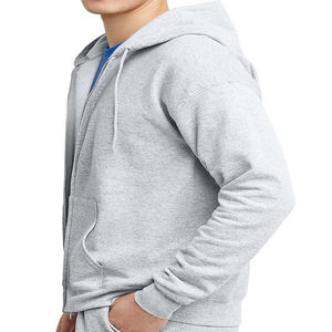 Sweats à capuche zippés personnalisés pour hommes Vêtements de sport de qualité supérieure Streetwear Mode décontractée Vente en gros - Product Image 5
