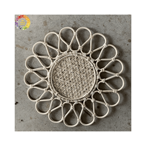 New Wicker Coaster Placemats <b>Charger</b> <b>Plate</b> Wholesale Cheap Price, Handmade and Eco-friendly, Natural Rattan from Vietnam - Product Image 1