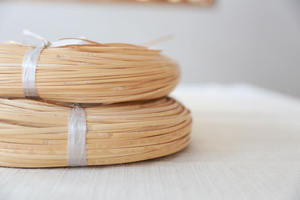 Matériau de canne en rotin naturel blanchi de haute qualité ANGEL - Product Image 3