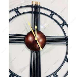 Premium Moderne De Luxe Décoratif En Métal Horloge Murale Élégant Fonctionnel Montre Bureau À Domicile Salon Chambre Décoration Numéro - Product Image 2