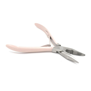 Pince d'extension de cheveux rose thé professionnel Kit d'outils d'extension de cheveux de haute qualité en acier inoxydable pour cheveux - Product Image 6