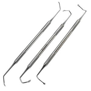 Kit de 8 Pièces d'Instruments de Nettoyage Dentaire Professionnels en Acier Inoxydable – Vente en Gros – Soin Bucco-Dentaire - Product Image 2