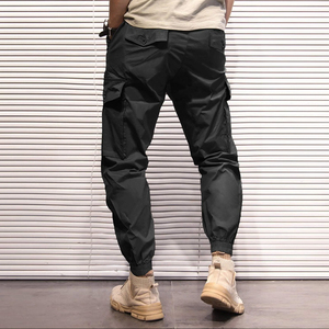 Pantalones Cargo informales de alta calidad para hombre con cintura elástica con cordón de secado rápido transpirable con cintura elástica de alta calidad - Product Image 4