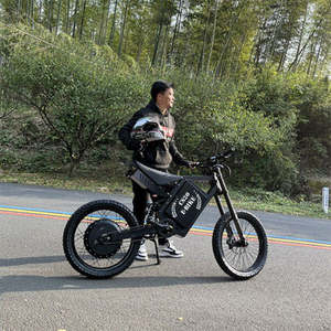 จักรยานไฟฟ้า CS20 12000W รุ่นปี 2024 ขายดี พร้อมระบบกันสะเทือนเต็มรูปแบบ สำหรับนักปั่นแบบ Bomber มอเตอร์ฮับหลัง แบตเตอรี่ลิเธียม เกียร์เดียว รุ่นใหม่ - Product Image 3