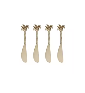 Juego de cuchillos de mantequilla de latón esparcidores de pan 3 en 1 Cuchillo de postre de pan multifunción esparcidor de mantequilla - Product Image 3