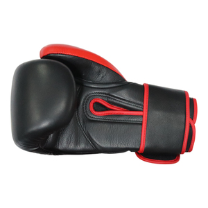 Gants de boxe en cuir de haute qualité, respirants, durables, professionnels, fabriqués en usine, évacuant l'humidité, ajustables pour une fermeture complète - Product Image 5