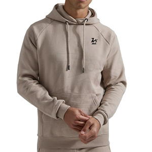Men's Wholesale Sportswear Sets Breathable Long <b>Sleeve</b> <b>Hoodie</b> & 100% Cotton <b>Shorts</b> for Winter - Product Image 6