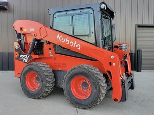 Minicargadora de 3 Cilindros con Motor Kubota, la Más Vendida, con Plataforma Deslizante, Fabricada por Track Diesel Skid Steer Loader - Product Image 5