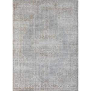 Alfombras de Lana Azul Vintage Hechas a Mano Pae-1654, Rectangulares con Medallón, Patrones Abstractos de Patchwork para Uso Doméstico, para Sala de Estar y Dormitorio - Product Image 1