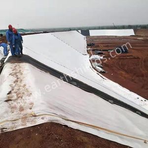 150g Géotextile de renfort tissé à fibres longues résistant au fluage haute résistance pour la construction de routes - Product Image 2