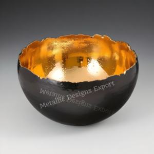 เชิงเทียนคำปฏิญาณที่ทำด้วยมือสุดหรูพร้อมการตกแต่งภายในสีทองและการออกแบบที่ไม่ซ้ำใครสำหรับการแสดงในบ้านหรืองานกิจกรรม - Product Image 6