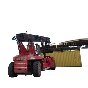 Chariot élévateur Volvo Kalmar DRF450 d'occasion, 45 tonnes, équipement lourd, moteur, pompe hydraulique, boîte de vitesses, roulement, modèle 2018-2022, godet de 10 m - Product Image 1