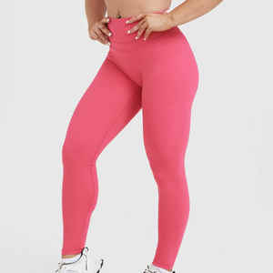 Custom Sports Fitness Athletic Yoga Gym Leggings para mujeres Transpirable Mujeres Leggings de cintura alta - Product Image 5