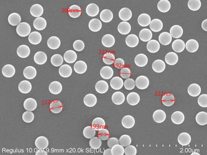 Дисперсия полиимидных наносфер: высокотемпературные полимерные частицы для инженерных задач, раствор наносфер PI с высокой термостойкостью - Product Image 2
