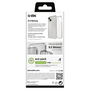 Coque IPHONE 15 Plus SKINNY Transparente TESKINIP1567T - Product Image 3
