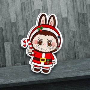 Paleta de Extensiones de Pestañas de Navidad con Diseño de Grinch, Marca Privada, Acrílico Sostenible, Magnético, Diamante, Mariposa, Flor, Ovalado - Product Image 4