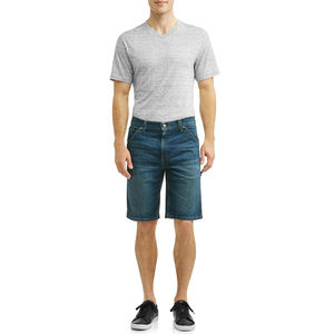 Shorts en jean légers pour homme, style streetwear, longueur genou, avec poches avant et arrière, pour l'entraînement, service OEM - Product Image 3