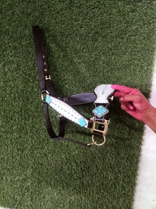 Conjunto ecuestre de cuero de vaca 100% hecho a medida de calidad superior pintado a mano Western Headstall Nylon Breast Collar Direct - Product Image 4