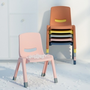 Bán buôn phổ biến Stackable trẻ em nghiên cứu Đảng Ghế nhựa đầy màu sắc bé Ghế cho trẻ em mẫu giáo - Product Image 4