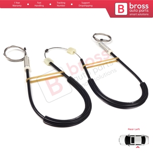 Kit de réparation de lève-vitre arrière gauche BWR5093 pour Fluence L3 2009-2024 Berline 4 portes 827210016R - Product Image 6
