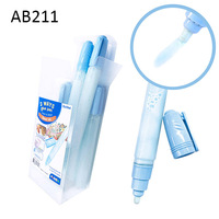 Stylo-colle double usage transparent et bleu clair, capacité de 10g, pour loisirs créatifs et usage bureautique