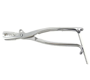 Forceps à os en acier inoxydable de haute qualité, grand instrument chirurgical orthopédique avec finition mate pour la fixation osseuse - Product Image 2