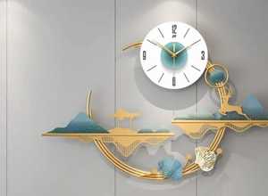 Reloj de pared luminoso 3D moderno, luz de estilo lujoso, reloj silencioso elegante para sala de estar, dormitorio, oficina y decoración del hogar - Product Image 4