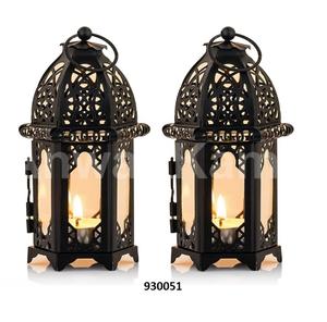 Set of 3pcs Natural <b>Bamboo</b> and Wood <b>Lanterns</b> Metal Christmas Decor for Home Living Room Dining Room Decoration - Product Image 5