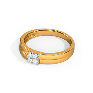 Anillo de Compromiso de Diamante Crecido en Laboratorio, Joyería Fina de Aniversario, Chapado en Plata, Oro Sólido, 14K - Product Image 4
