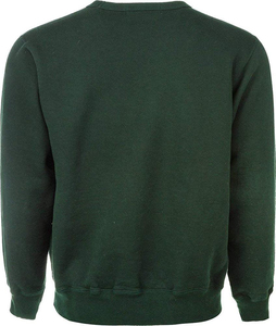 Respirant coton uni teint Vintage surdimensionné vêtements d'hiver thermique personnaliser sweats à col rond pour hommes vêtements en gros - Product Image 2