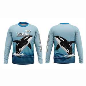 Fine Quality Men's Digital Sublimation Printing <b>Fishing</b> <b>Sweet</b> Shirts Custom DTF Printing Quick Dry <b>Fishing</b> Polyester Hoodies - Product Image 1