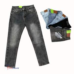 Vietnam ODM alta calidad Formal Casual Streetwear hombres moda Harem Jean Set para 2025 estilo venta al por mayor chaquetas de mezclilla de alta calidad - Product Image 5