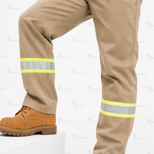 ชุดคลุมทำงานสะท้อนแสงสีกากีสำหรับผู้ชาย Tlierwear - Product Image 6