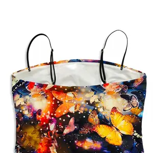 ODM/OEM traje de baño mujer push up dot Print underwire bikini sets acolchado trajes de baño push up Plus size traje de baño - Product Image 4