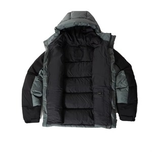 เสื้อแจ็คเก็ตพัฟเฟอร์ผู้ชายคุณภาพสูงแบบมันเงา สไตล์ลำลองสำหรับฤดูหนาว แบบ OEM ODM รับผลิตตามสั่ง พร้อมกระบวนการเคลือบผิว - Product Image 6