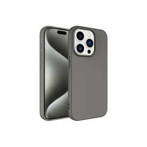 Funda Protectora Delgada de Edición de Lujo de Titanio, Serie MSRA LSR, Funda de Silicona Líquida Suave para iPhone 15 Pro Max A53 XS - Product Image 1
