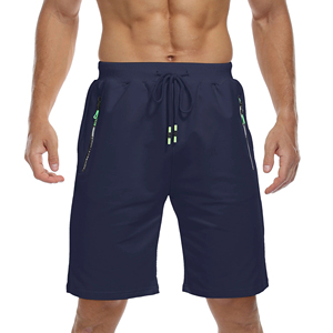Shorts de sport pour hommes en polyester à séchage rapide, pour la course à pied, la salle de sport, les vêtements de sport, les shorts de course pour hommes, vente en gros - Product Image 3