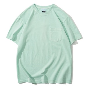 Logo personnalisé Vintage délavé à l'acide surdimensionné hommes femmes t-shirt ensemble short 100% coton unisexe t-shirt lavé - Product Image 6