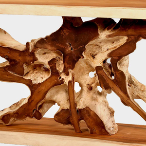 Selling High Quality Furniture Madrid Suar Coffee <b>Table</b> for Living Room Made of Durable Teak Root Material, customized size - Product Image 3