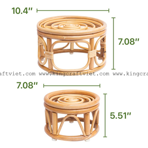 Precio barato mayorista maceta de ratán macetas para árboles cesta decorativa para macetas de ratán hecha en Vietnam - Product Image 5
