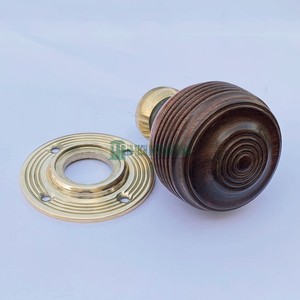 Perilla de puerta de madera Edwardian, perilla de puerta victoriana, Hardware al por mayor, alta calidad, fabricante a granel - Product Image 6