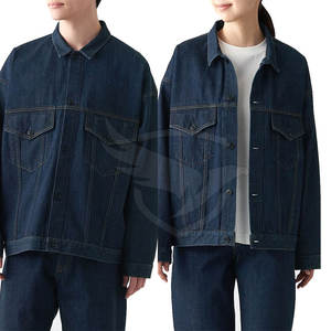 Vestes en jean unisexe 100% coton sur mesure Vestes en jean unisexe de qualité supérieure pour la vente en ligne - Product Image 1