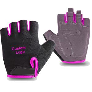 Guantes de Ciclismo de medio dedo personalizables para deportes al aire libre, transpirables y con logotipo para actividades informales, precio responsable - Product Image 3